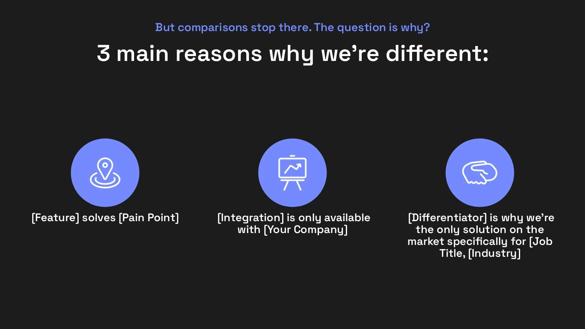 Key positive differentiators